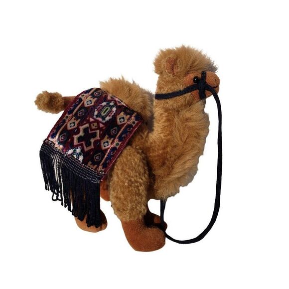 Vintage Ty Lawrence the Camel Posable 9 in. Attic Treasures 6053 Retired 1993 - Picture 2 of 7